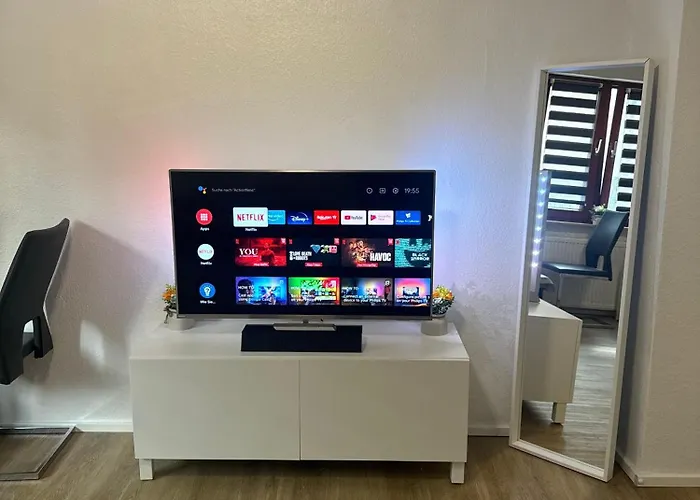 Apartamento Modernes 1-zimmer Appartment- Mit Doppelbett Und Smart-tv Bona