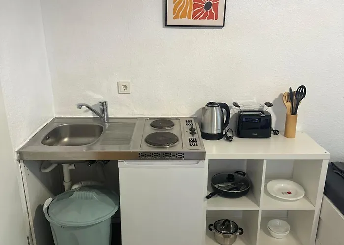 Apartmán Modernes 1-zimmer Appartment- Mit Doppelbett Und Smart-tv