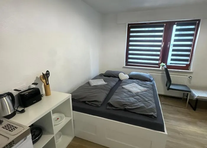 Apartmán Modernes 1-zimmer Appartment- Mit Doppelbett Und Smart-tv Bonn